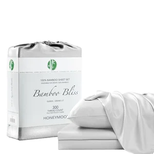 Machine Washable Hotel Bedding Cooling Silky Soft Sheet Set