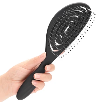 Customized Logo Paddle Detangling Hair Brush Scalp Massage Hair Brush for Women