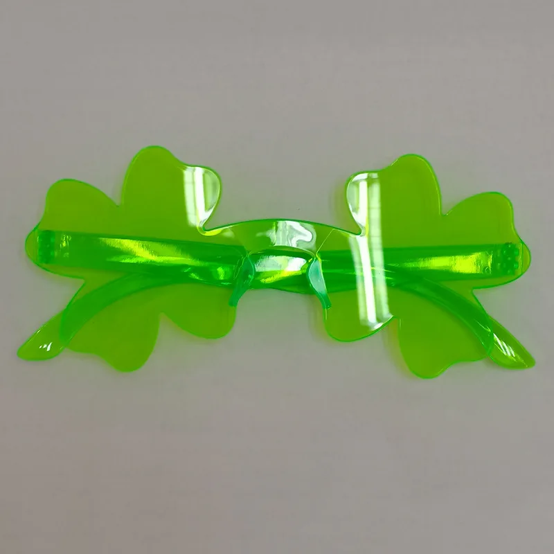 BESPORTBLE St. Patrick's Day Brille - Grüne Kleeblatt Brille Randlos Für Partys