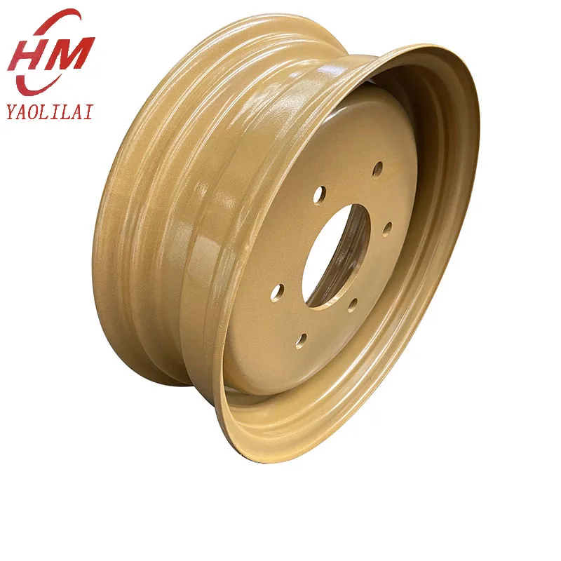 أطراف مقطورة بقطر 16 بوصة 5.5jx16 أطراف فولاذية زراعية لمصنعي الإطارات 750-16