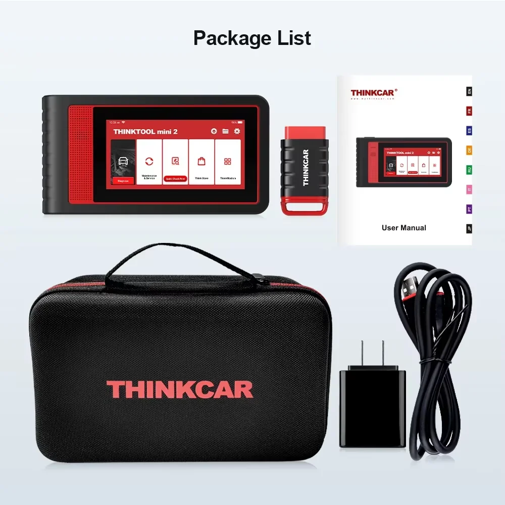 THINKCAR THINKTOOL MINI 2 OBD2 Code Reader Multifunctional Diagnostic Tool 28 Maintenance Functions 32G Memory Lifetime Free