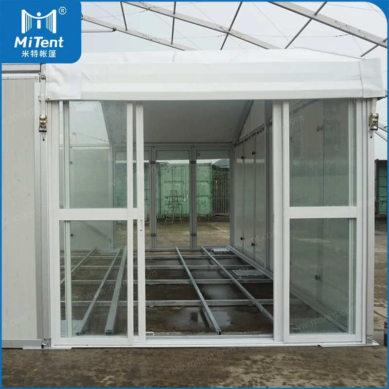 Small Fast Food Restaurants Tent Outdoor Store Arcum Tent with Good Waterproof Feature