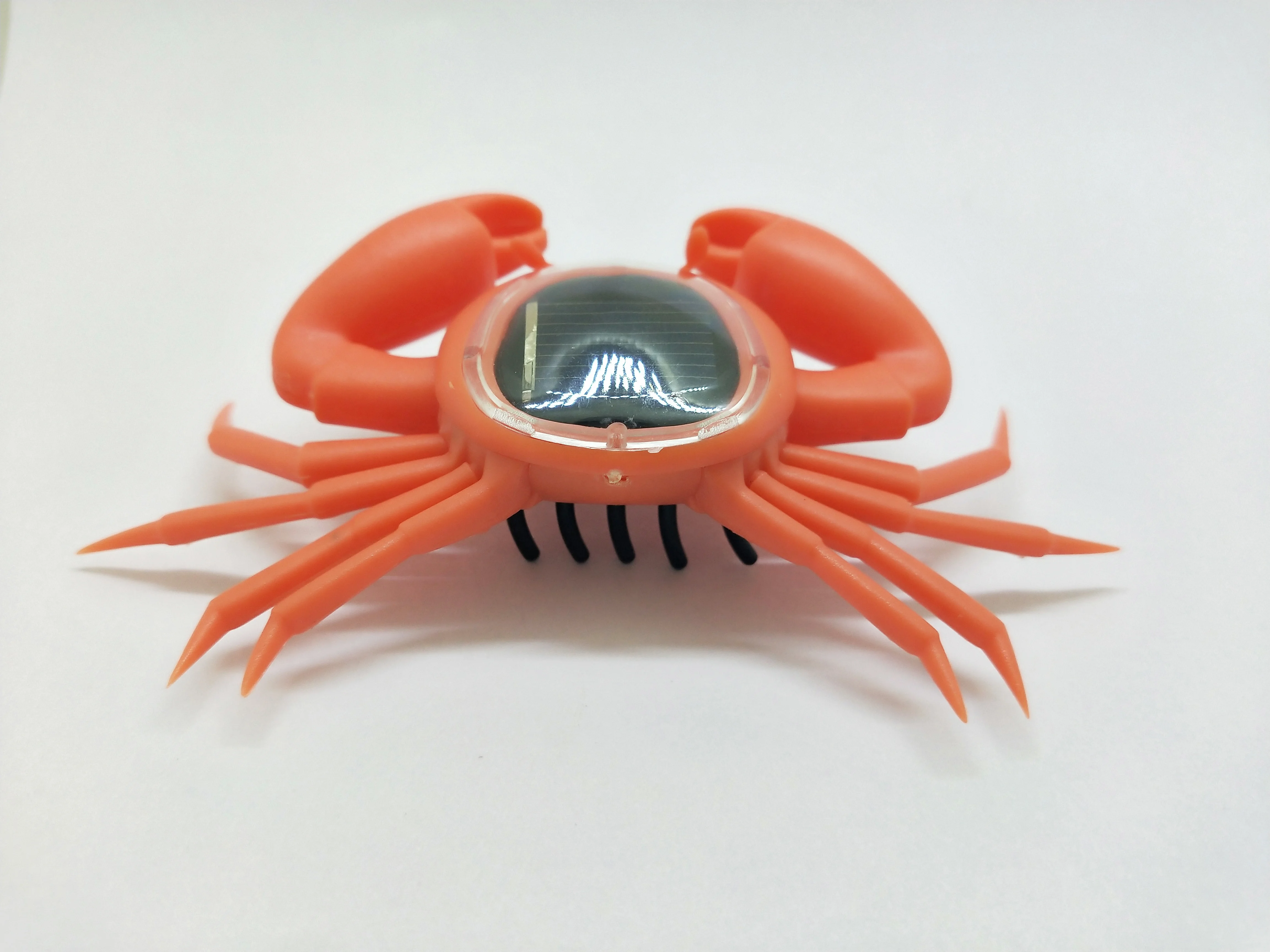 Высококачественная пластиковая детская развивающая анимация маленькая игрушка-краб морское животное морская солнечная энергия краб игрушка для детей