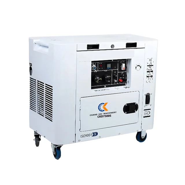 Low noise CKD7500S good price hot sales  5.5kva  silent diesel generator with Reliable and Powerful Backup Power Solution