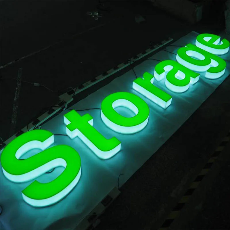 Custom Shop Acrylic Lighting Letter Logo Display Outdoor 3d Led Sign ...