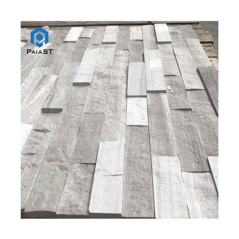 Tấm ốp tường đá tự nhiên màu trắng, thiết kế mới, đá vôi cho ngoại thất, ốp tường vườn, ốp mặt ngoài công trình, gạch chống axit, chống xói mòn, dùng cho khách sạn