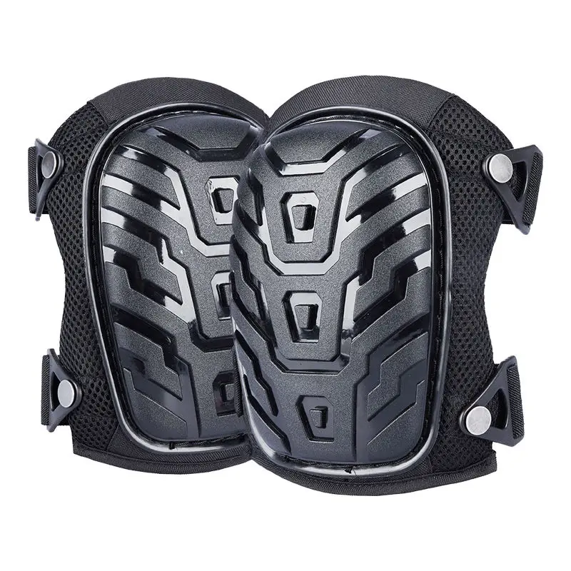 Thick Armor Knee Brace Elastic Support Tactical Construction ...