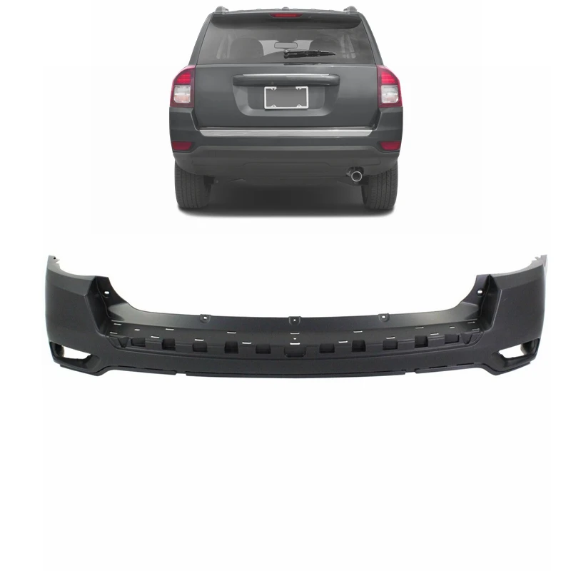 factory direct wholesale auto body parts rear upper bumper cover for Jeep compass 2011 2012 2013 2014 2015 2016