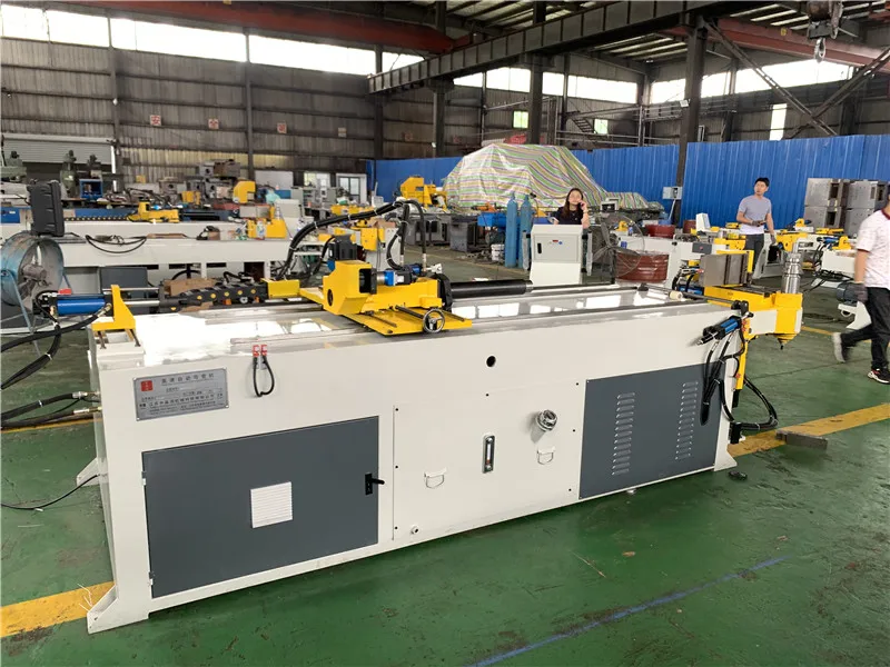 High Speed  50NC Pipe and Tube Bending Machines Heavy-duty Hydraulic Force to Push the Clamping Die Bend the Pipe or Tube