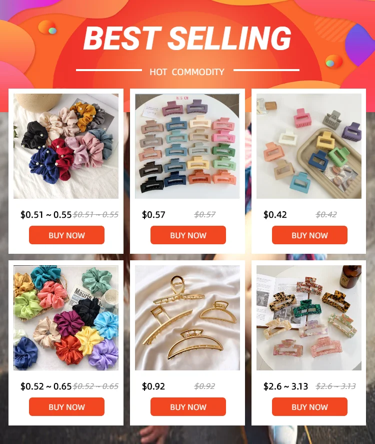 trendy claw jaw clips wholesale mini flower hair claw acetate fringe clips small daisy girls hair accessories claw clips
