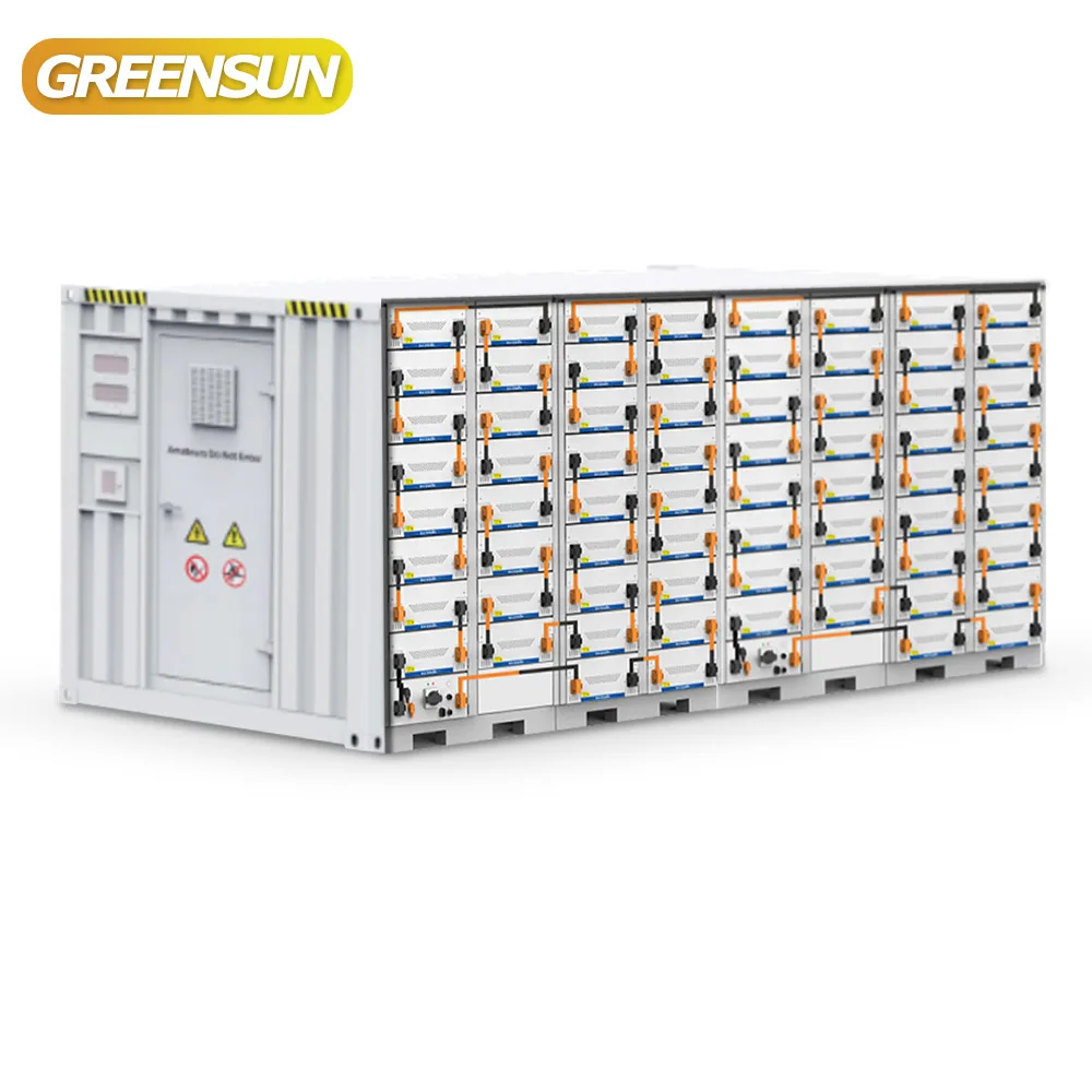 1Mwh Hybrid Solar Panel System 2mw Hybrid Solar Power 1 Mwh ESS Energy Storage Container 1mw Energy Storage Project