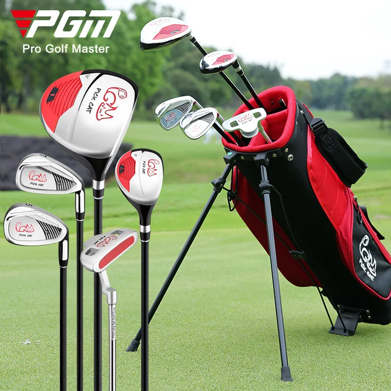 PGM JRTG007 Right-Handed Complete Junior Golf Club Set for Kids