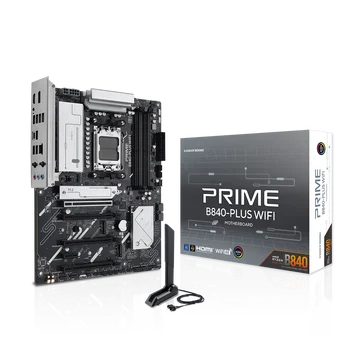 2025 New Released AS-US PRIME B840-PLUS WIFI Gaming Motherboard B840 Mainboard DDR5 WIFI6 USB 10Gbps 2.5G LAN PCIe 4.0 M.2 SSD