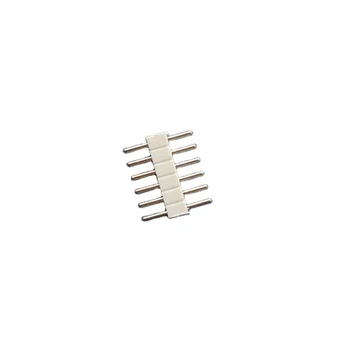 2.0mm white single row straight round pin pin header