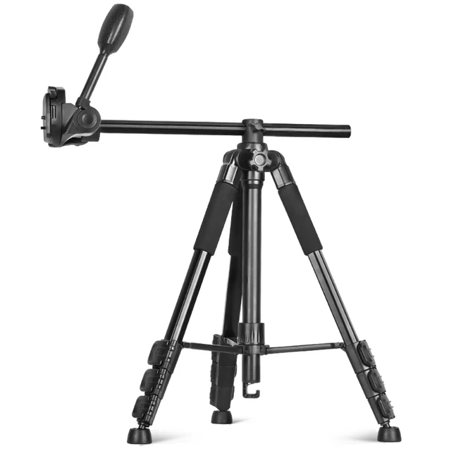 156cm Flexible handle head Aluminum stand Dslr Camera phone projector Mini Tripod Photography light stand Camera Tripod