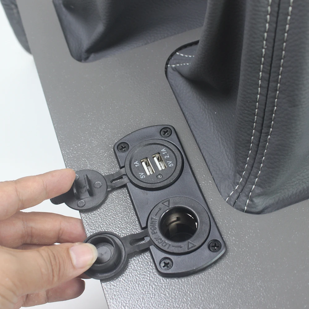 Full Length Centre Console Amrest Organizer for Toyota Land Cruiser 76 79 LC76 LC79  Dual Cab Accessories