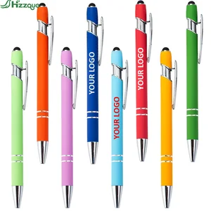 Wholesale Promotional Sports Metal Ballpoint Pen Custom Logo 1.0mm Writing Width Multicolor with Wholesale Stationery