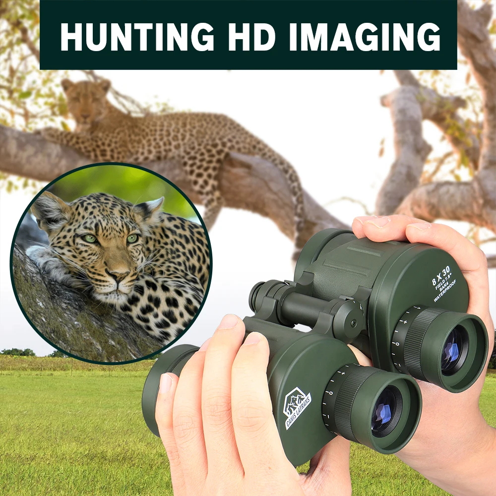 Hunting Shepherd Mountain Flag Bird Watching HK3-0046 Tactical Telescope 8x30 Binoculars