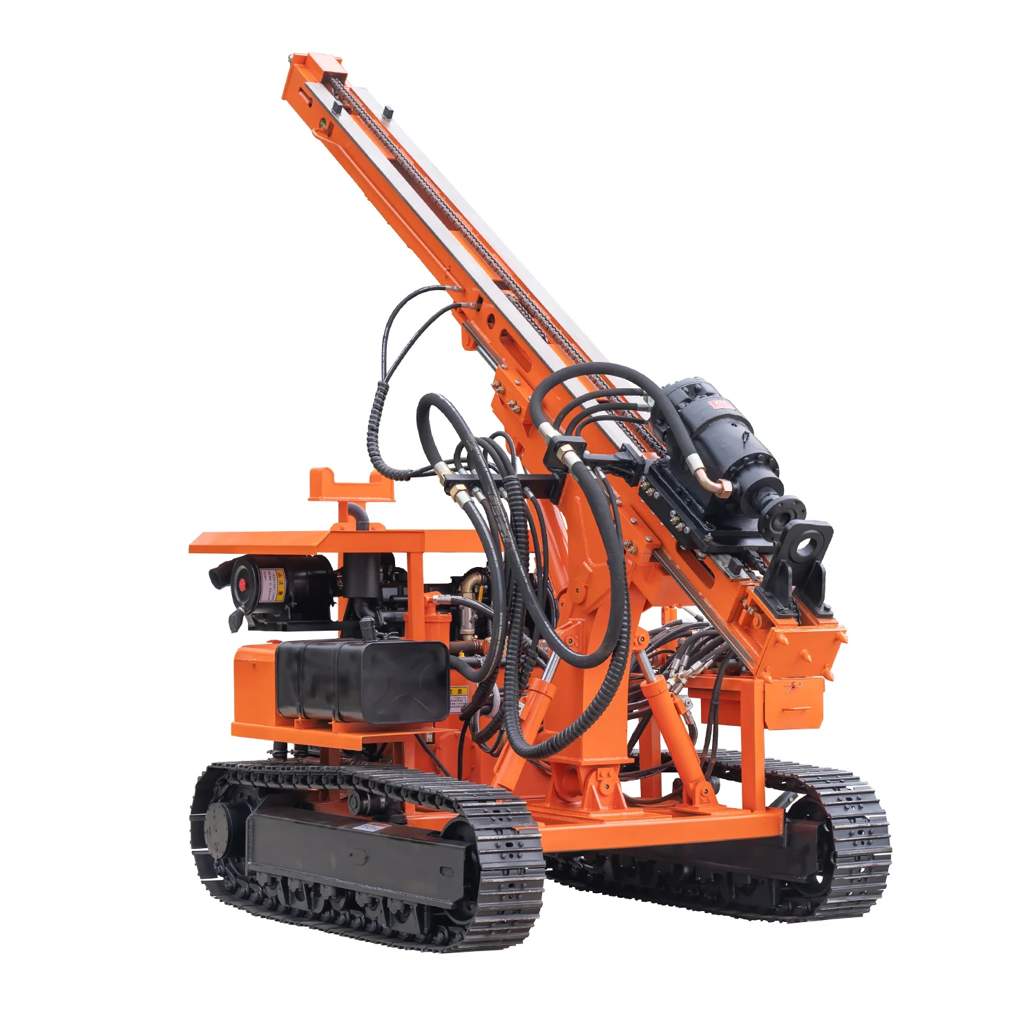 Screw pile drilling machine MZ130Y-2 for PV solar pile installation