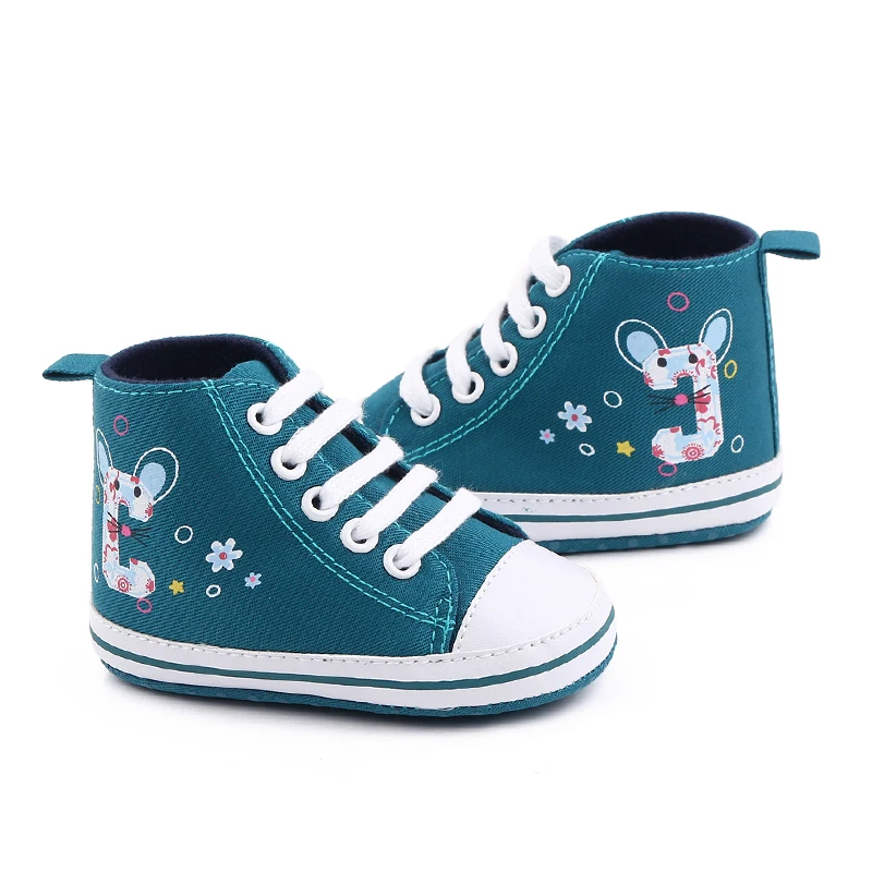 Foreign Trade Popular Cheap Softsole Baby Canvas Shoes details