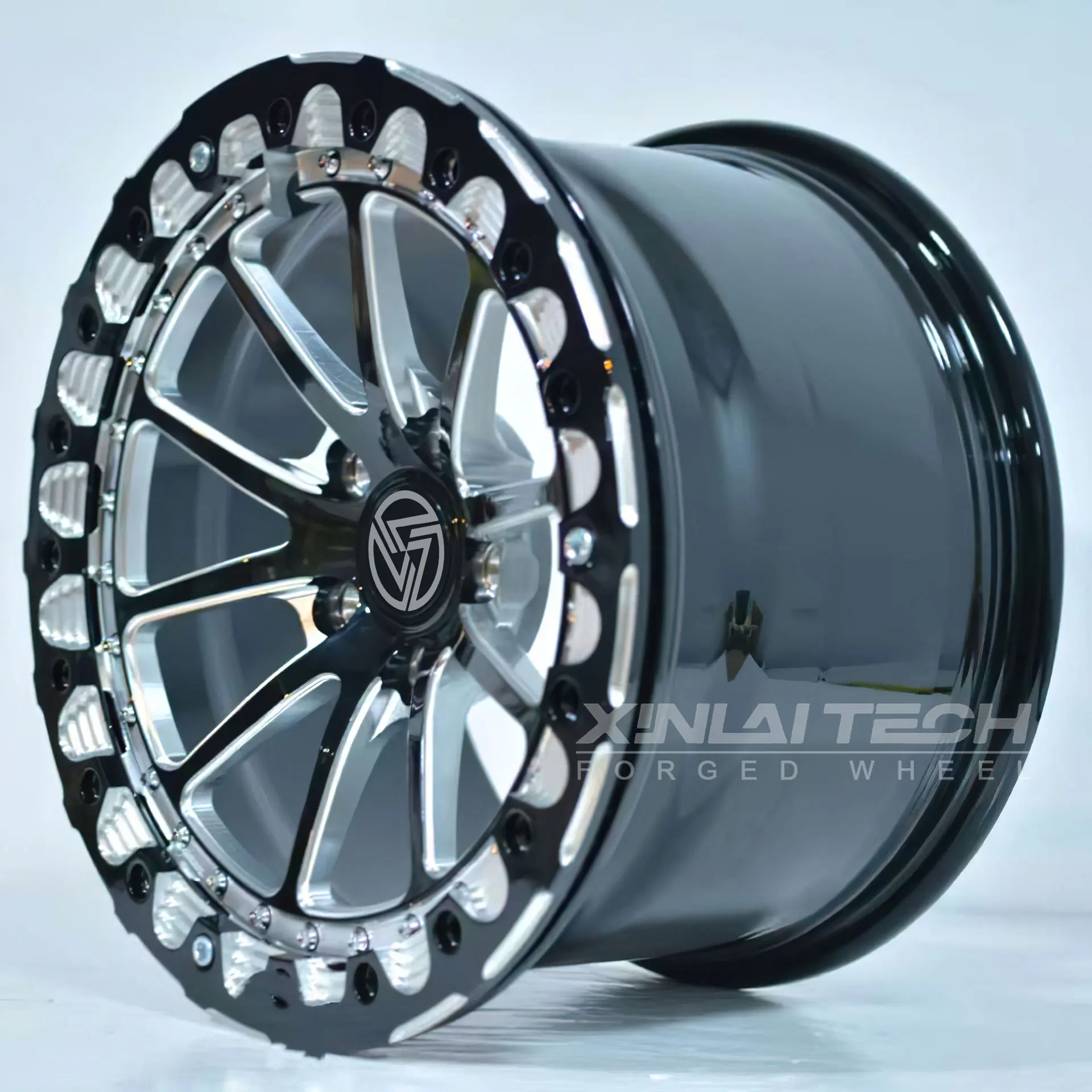 XL Custom Offroad Forged Beadlock Rims 17-24 Inch 8x165.1 8x170 Fit Ram 2500 3500 Ford Super Duty Heavy Duty Truck Wheels - Image 2