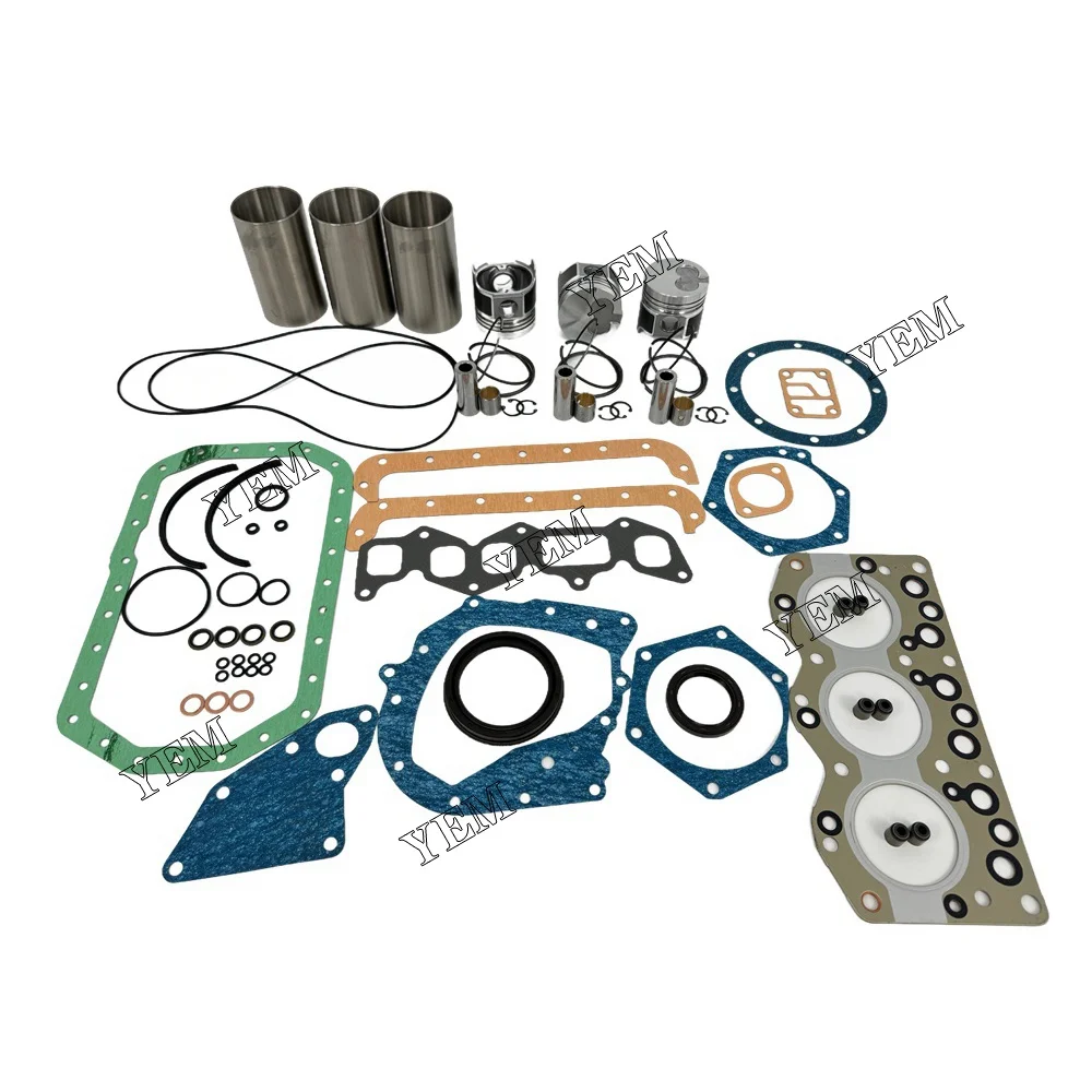 Repair Kit 3AE1 Cylinder Liner Kit With Gasket Set for Isuzu 3