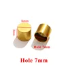 7 mm en dorado [aproximadamente 1,55 g por pieza]