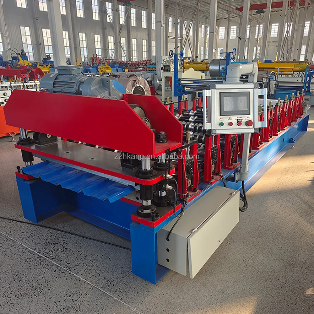 Galvanized Steel Cold Bending Roll Forming Machine 840 Single Layer ...