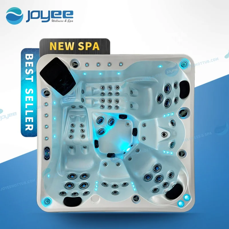 JOYEE Surfing Jets Outdoor Spa Tub and Outdoor Bathtub/ Spa Whirlpool ...