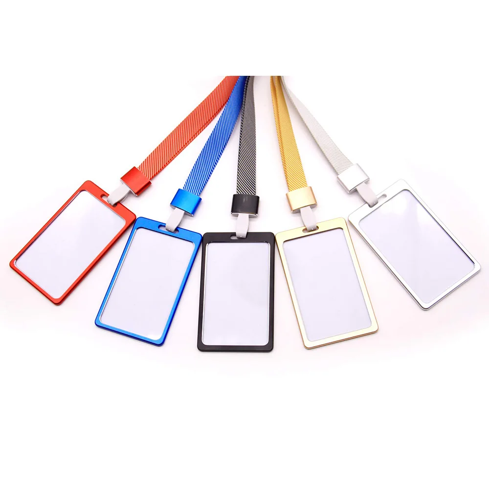 Professional Custom Aluminium Nice Retractable Office Luxury Metal ID Badge  Card Holder with Lanyard for Staff - China Tactical ID Card Holder and  Aluminium ID Card Holder price