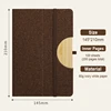 Coffee grounds notebook