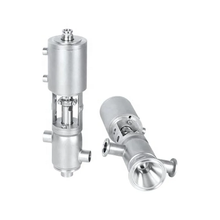 DONJOY 304 316L миниатюрные клапаны из нержавеющей стали, пневматические отводные клапаны с одним сиденьем
