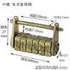 Zodiac-themed combination lock