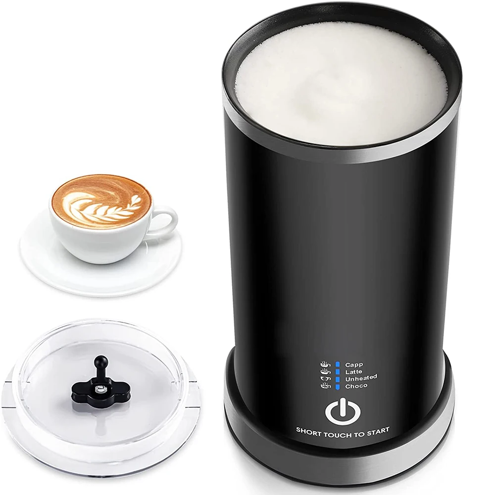 Full automatic detachable four in one milk cream and Steam engine 700Ml Hot  chocolate machine and electric milk heater EU plug - AliExpress