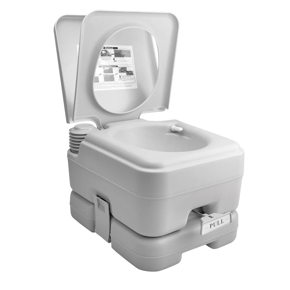 Factory 5 Gallon Waste Tank Portable Toilet 10l Outdoor Toilet Camping