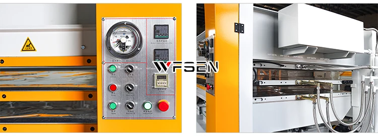 wood hot press machine