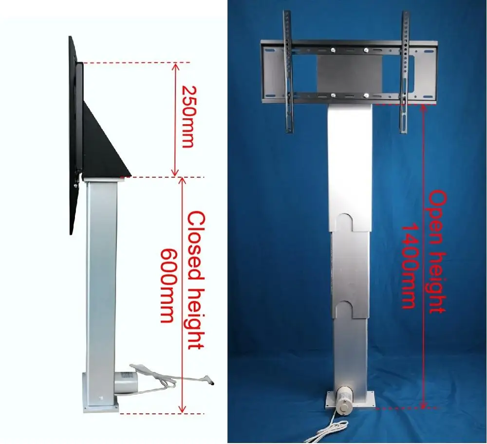 
 Интеллектуальная система конференц-зала, 24 В постоянного тока, линейный привод, система подъема телевизора, выдвижные Плазменные ТВ-подъемники  