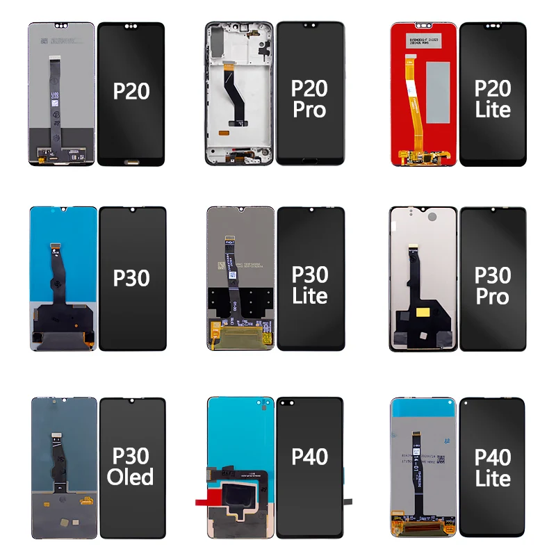 ЖК-дисплей Celular P10 P20 P30 P40 Pro для Huawei P8 P9 Lite Oled сенсорный экран в