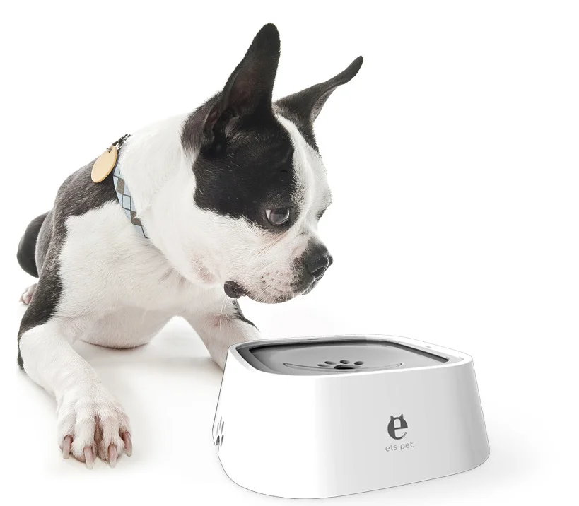 ABS Not Wet Mouth - Pet Dog Water Bowl with Buoyant Force