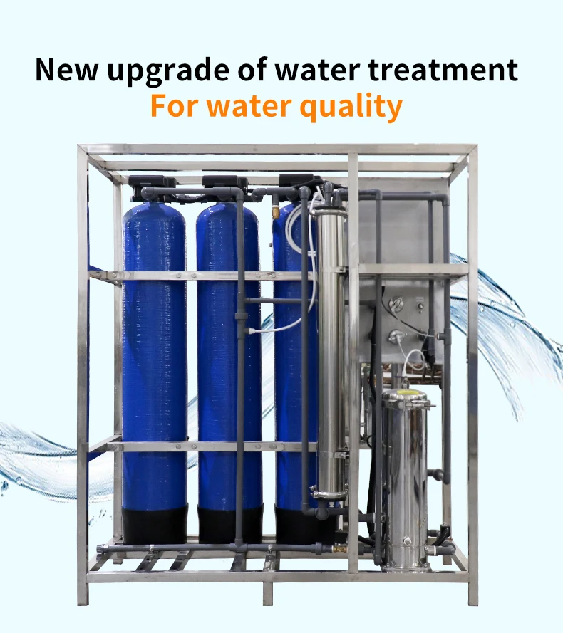 250lph Ro Water Purification System Industrial Reverse Osmosis Water