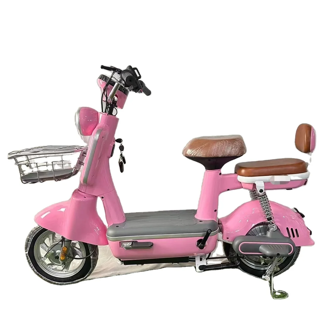 Electric Scooter With Pink Electric Bike Women's Barbie 24V
