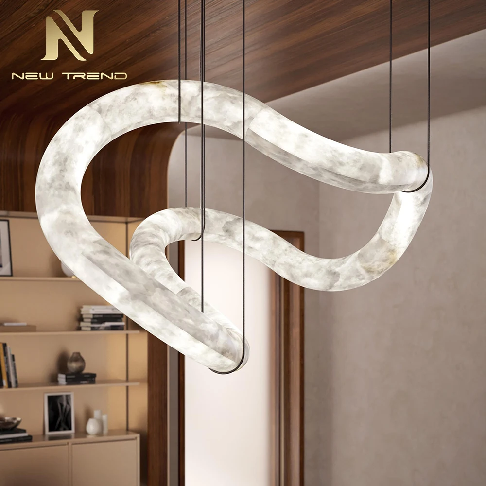 CPL-236 새로운 디자인 실내 장식 거실 식당 침실 현대 대리석 불규칙 LED 샹들리에