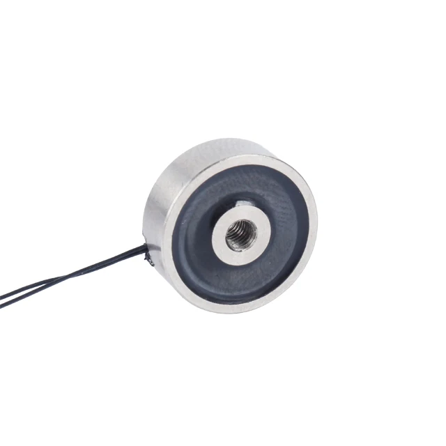 6v 12v Dc 1w 1Kg Circular Holding Mini Disc Solenoid Electromagnet