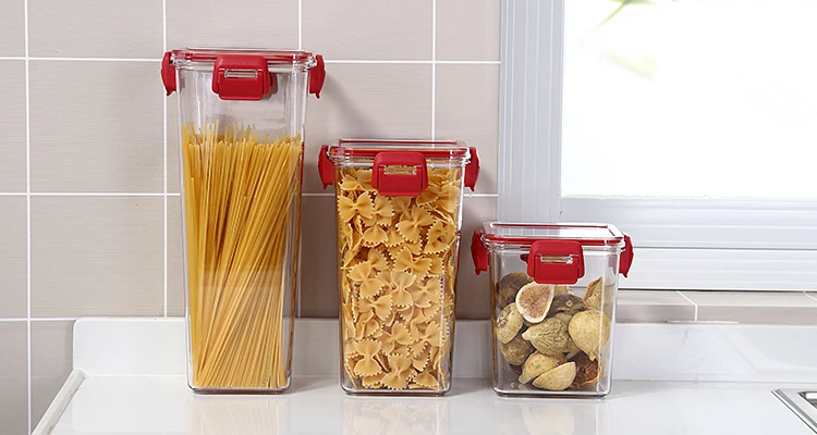 3-Piece Set Assorted Glass Vacuum Containers - Creative Kitchen Fargo