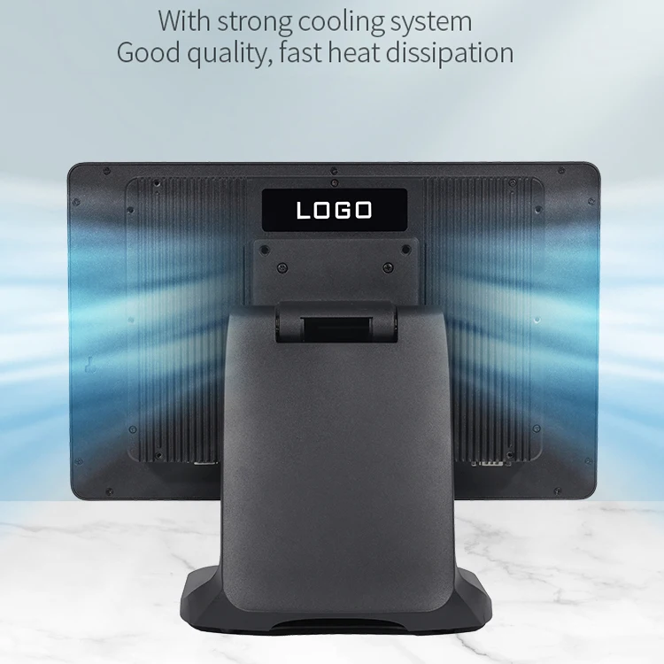 Snack Bar Computer Printer Paper Billing Cashier Machine Desk Keyboard Pos System Cash Register for Business
