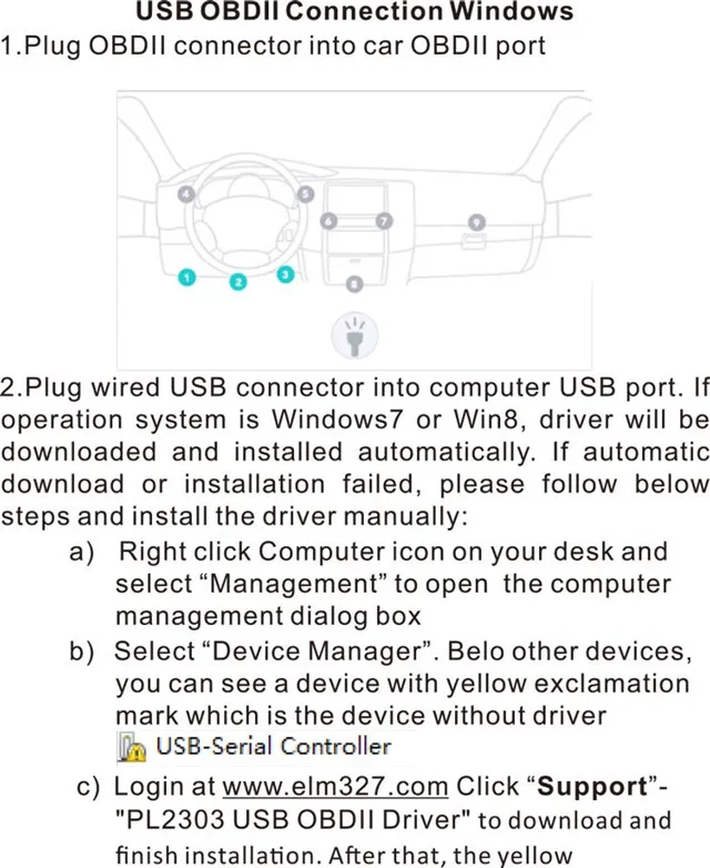 OBD2 ELM327 USB V1.5 OBD2 Car Diagnostic Interface Scanner ELM 327 V 1.5 Connector Auto Diagnostic-Tool ELM327 OBD II Adapter