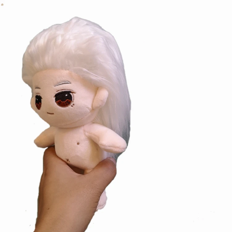 
 Junwo China manufacturer custom girl dolls stuffed toys,20cm plush famous star dolls ty plush long hair doll toys  