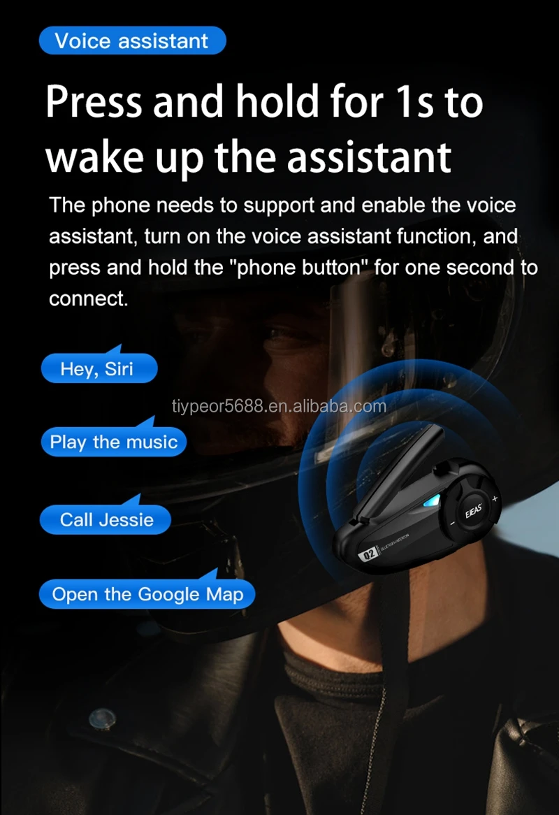 product tiypeor ejeas q2 wholesale driveway intercom sports phone system long km motorcycle helmet bluetooth intercom-8