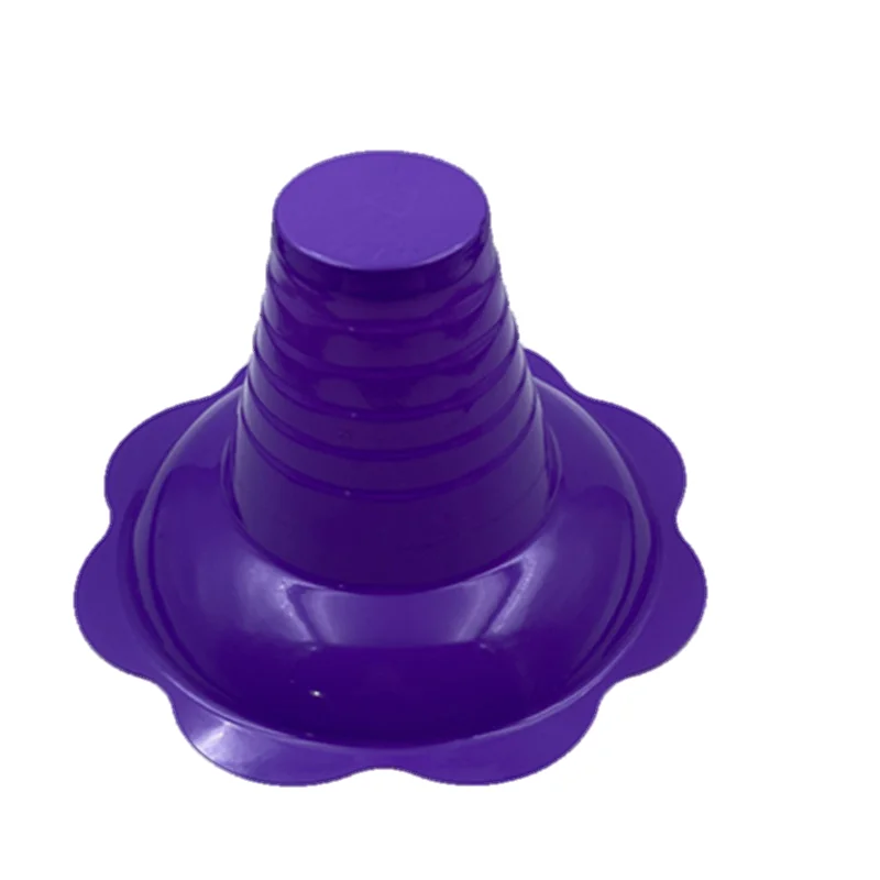 8 Oz Plastic Disposable Ice Cream Flower Bowls Plastic Clear Sundae