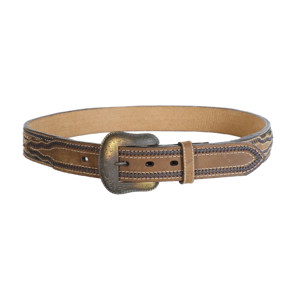 Men's Essential Braided Leather Belt